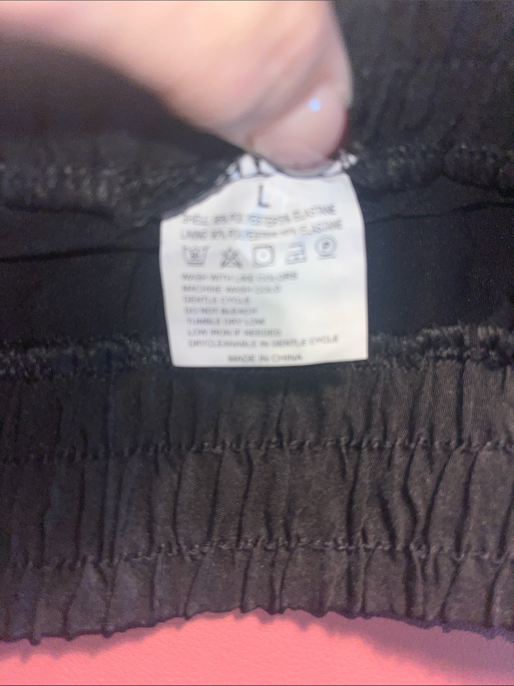 3 pair Black Women's Layered Running Shorts. NWOT - Picture 4 of 9